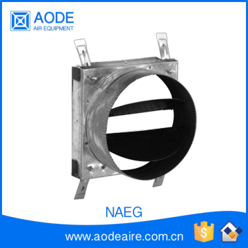 Galvanized round neck adapter for ceiling air diffuser and air conditioning parts, NAEG adapter fo HVAC EG diffusers
