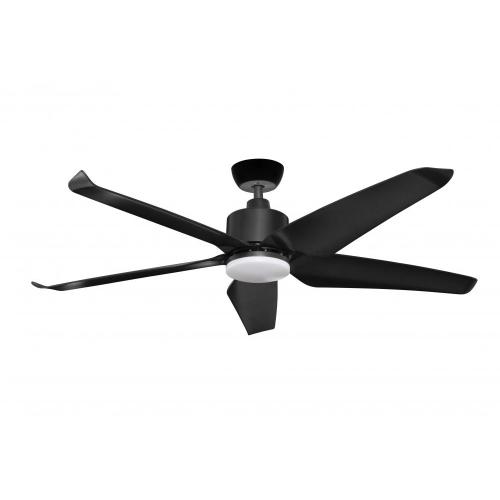 5 blade plastic ceiling fan with light