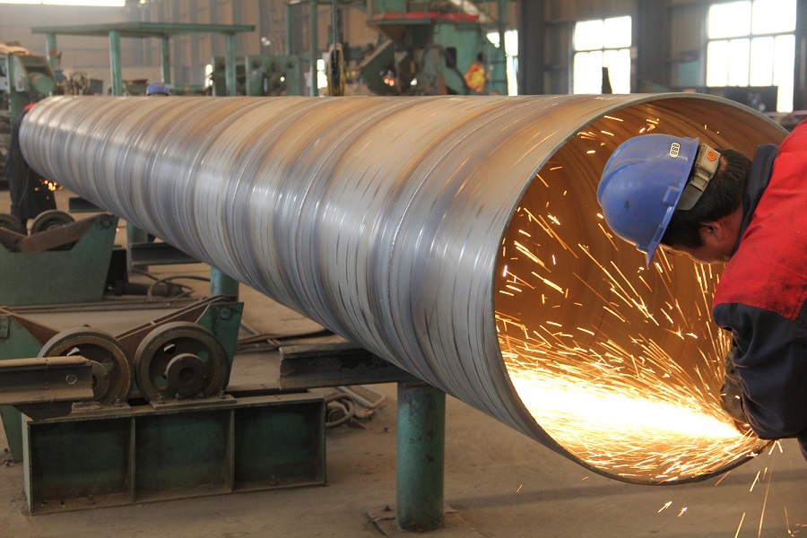 HOT-DIP GALVANIZED HELICAL PIPE