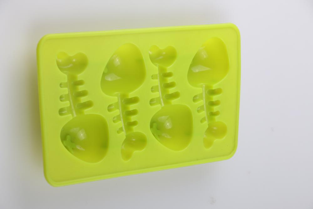 Fish bone shape silicone molds