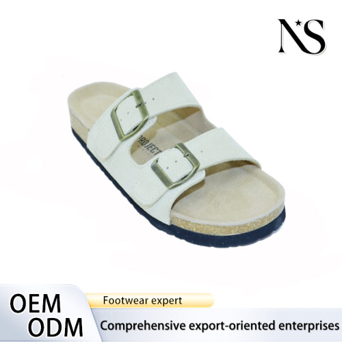 Calzado elegante de gamuza suave para mujer.