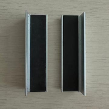Aluminium bangku naib rahang pad dengan magnet untuk pemasangan kelengkapan