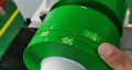 Tagliatrice per rotoli di pellicola in PVC con taglierina per rotoli di plastica