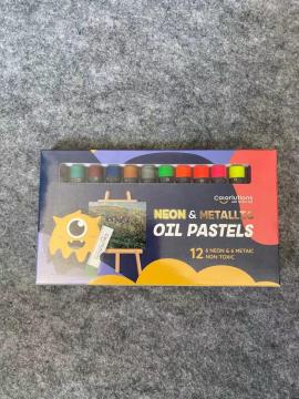 Neon&Metallic Oil Pastels