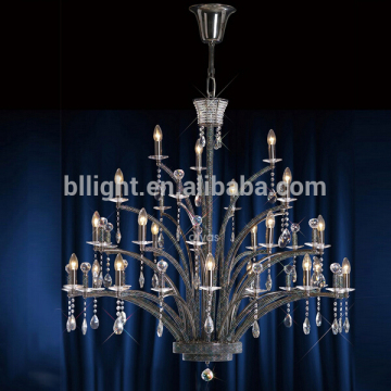 Large design antique color crystal lamp classic incandescent light