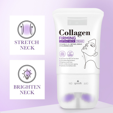 Collagen Roller Neck Cream for Lift and Stretch Skin Whitening
