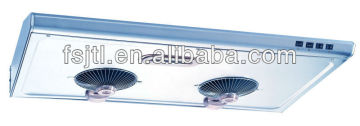 twins motors and twins blowers stainless steel chinese cooking hood