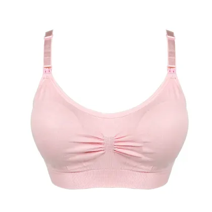 Seamless Wireless Maternity Nursing Bra for Comfortable Sleep