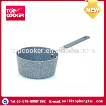 Aluminum marble coating stonewell cooking sauce pan