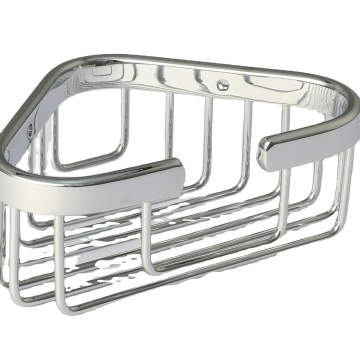 Stainless Steel Corner Bathroom Rack for Walls