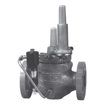 Overpressure and Under Pressure Protection: FISHER EZR Pilot-Operated Pressure Reducing Regulator