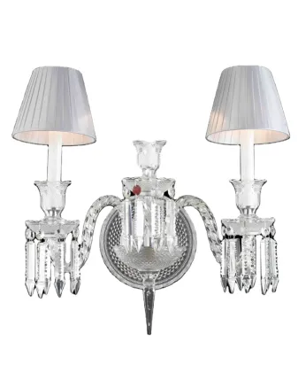 Baccarat Crystal Wall Sconce Modern Luxury Bedroom Lamp CZ2530