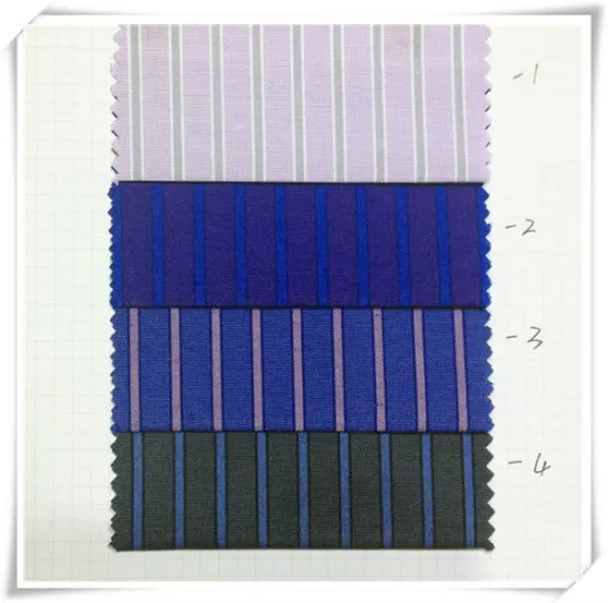 good quality stock polyester fabric for shirting