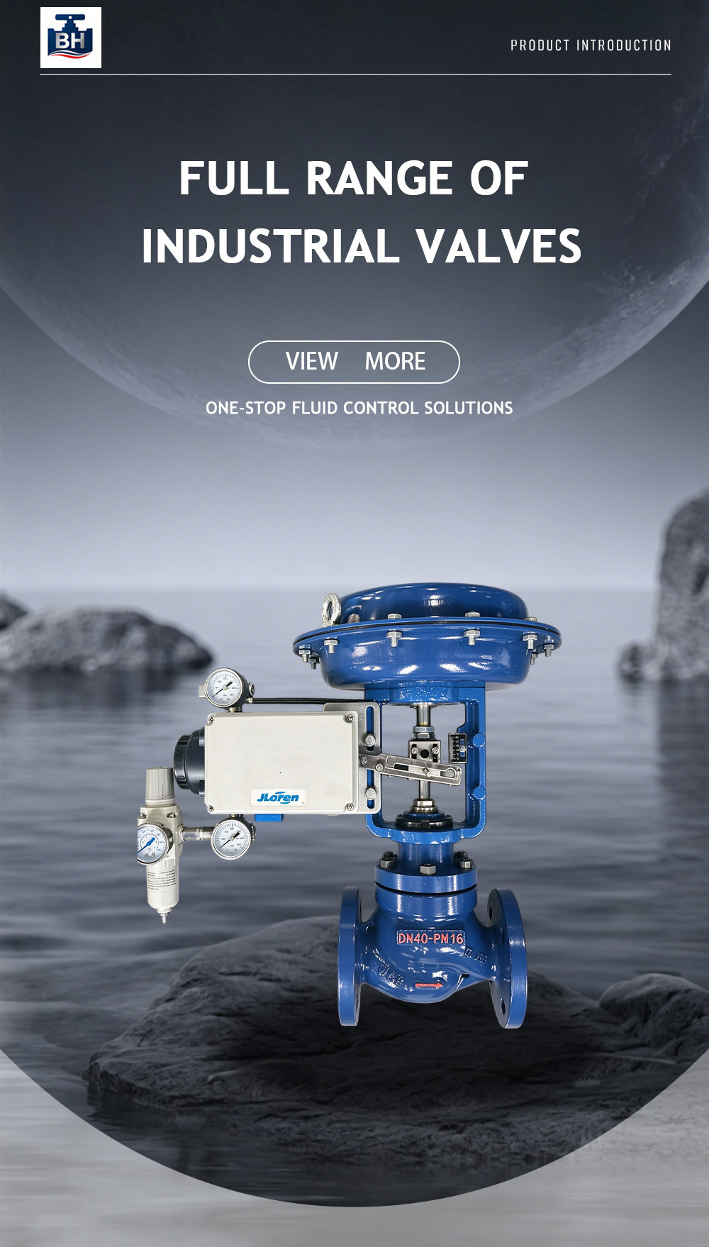 Pneumatic Diaphragm Single‑Seat Control Valve