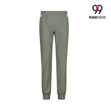 Pantalón ligero de poliéster elástico para mujer