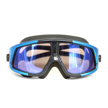 Waterproof Anti-Fog Swim Goggles with Large Frame