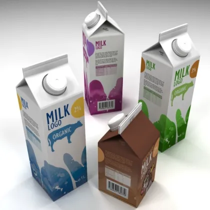 Pasteurized milk/Fresh milk carton filling machine