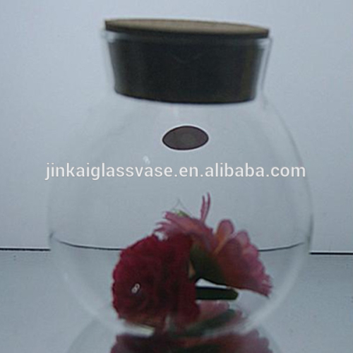 Wholesale Glass tea jar glass tea storage