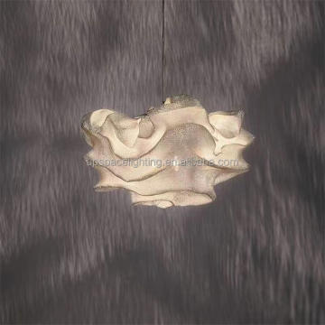 Vintage American Fancy Stainless Steel Flower Pendants Light Hanging Light
