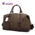 Moda Vintage Italian Leather Duffel Bags para o homem