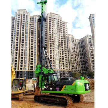 Easy Operation 150KN Torque Crawler-Mounted Pile Driver Drilling Rig