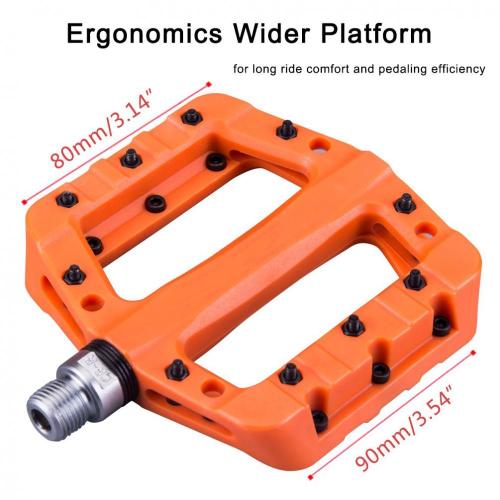 Bike Mountain Pedals Nylon Bicycle Pedals Platform