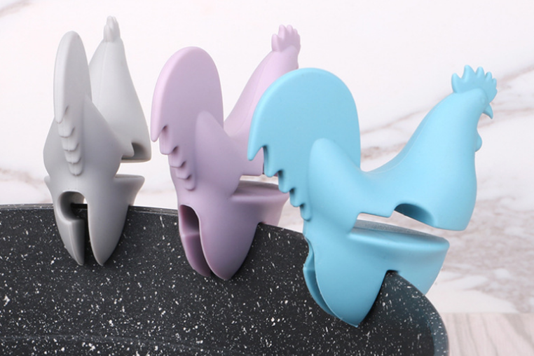 Silicone Hot Pot Lifter Spoon Holder