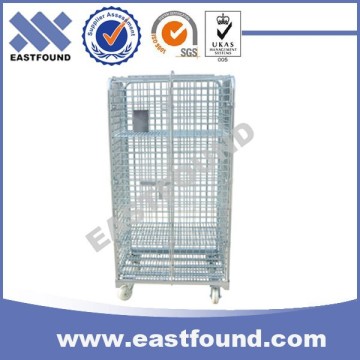 Transport Rolling Cart Industrial Warehouse Storage Carts With Wheels
