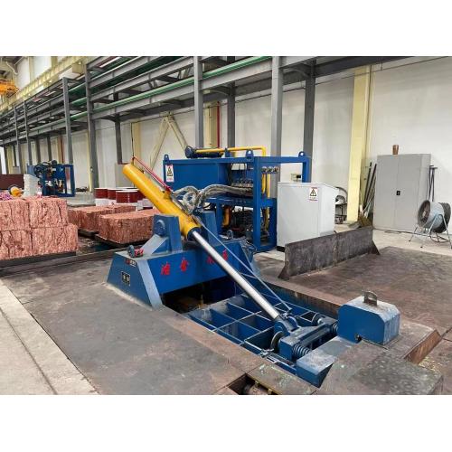 Steel Shavings Crumbs Scraps Hydraulic Baler Machine