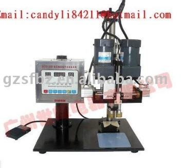 semi-automatic capping machine for plastic cap