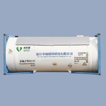 Gas refrigerante R125 Ton Cilindro ISO TANK