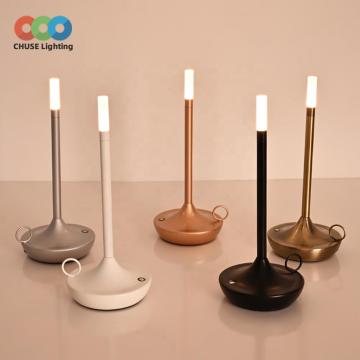 Modern Decorative LED USB Touch Control 3-Color Changing Lampshade Table Lamp