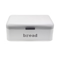 Large rectangle bread bin with aluminum handle