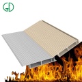 Outdoor Decking Floor Fire-Resistant Aluminum Decking Board GD Aluminum Factory