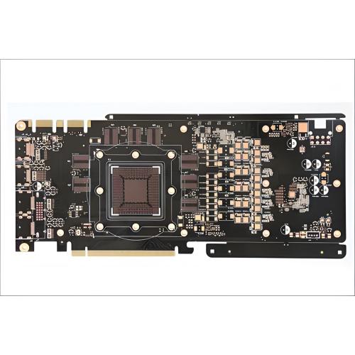 PCB de agujeros ciego de dedo dorado