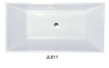 Build in Bathtub with Roomy Space