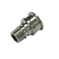 قطعات چرخانده شده CNC مهره شیلنگ خودرو دقیق