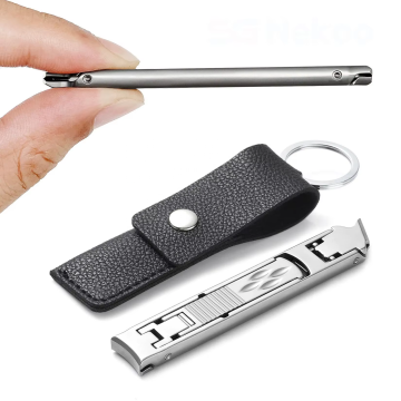 Extra Heavy Duty Wide Jaw Manicure Tool - No Splash Nail Cutters & Clippers