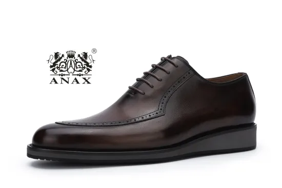 Popular Men′ S Lace-up Leather Business Comfortable Shoes