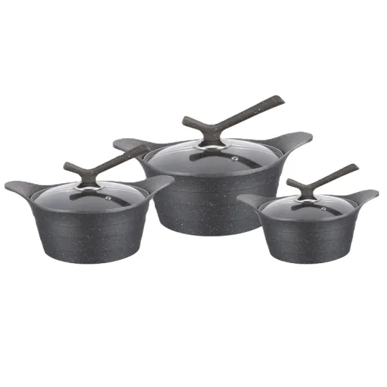 Hot Selling Cast Aluminum Non-Stick Cookware Sets from Korea