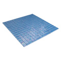 Iridescent Blue Glass Swimming Pool Floor Tiles Sale