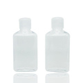 Botellas de botellas rectangulares planas para mascotas con tapa de filp
