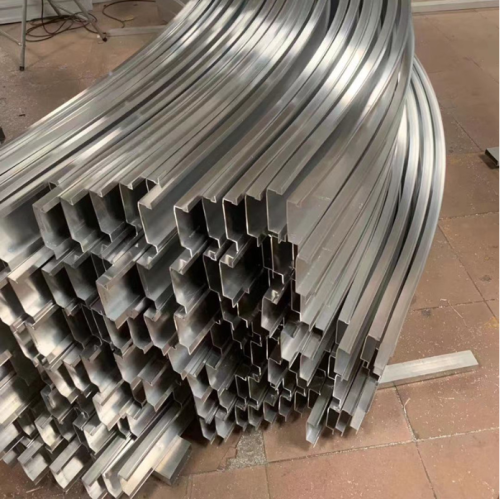 CNC bending aluminium profile