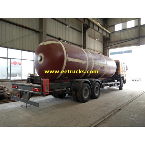 25000 Litres SINOTRUK Propane Gas Dispenser Trucks