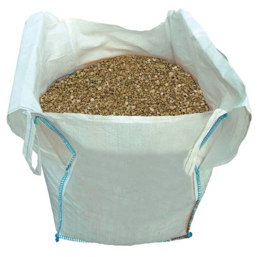 Jumbo ton bags of gravel