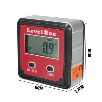 Digital Meter Bevel Inclinometer, Spirit Level & Protractor: Precision Measurement Tools for Various Applications