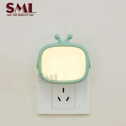 Wholesale Price Light Control LED Plug-in Wall Bedroom Lamp