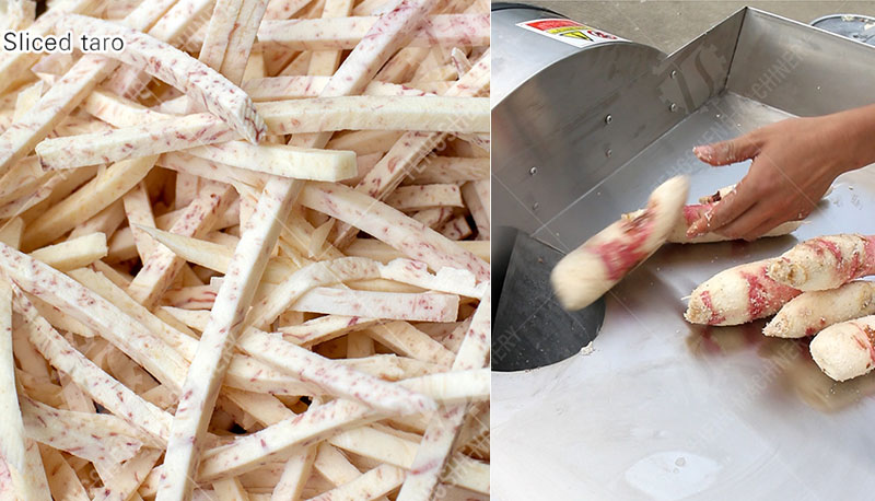 Commercial root vegetable cutter