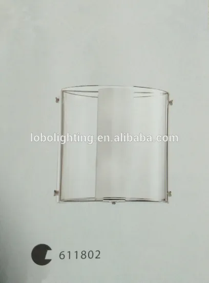 two lamp wall sconce/glass lampshades parts/polish mouth blown glass