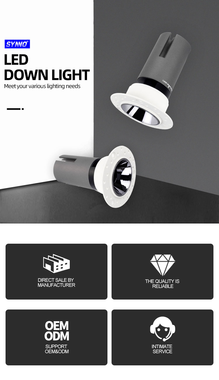 Trimless Led Downlight Details From Synno Lighting